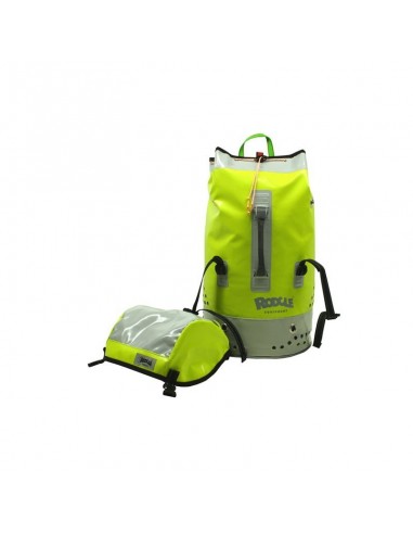 pack canyon guide lady + petate chichin verde - botas + petate barranquismo mujer - bestard / rodcle