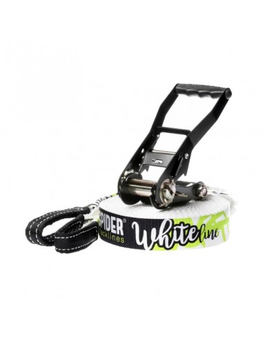 slackline spider white line (15m)