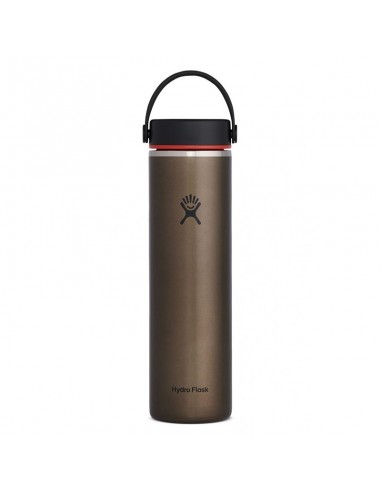 wide mouth light weight 24 oz (obsidian) - termo doble pared acero inoxidable - hydroflask