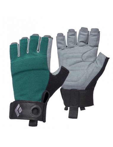 womens crag half-finger (ranging sea) - guantes ferrata mujer - black diamond
