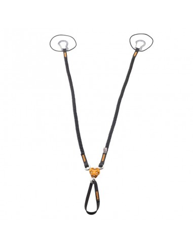 x-gyro leash 92-147 cm - dragonera bífida con antienredos - cassin