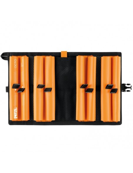 Pack 8 tornillos de hielo Rocket (1x13cm + 3x16cm + 3x19cm + 1x22cm) + bolsa Octo - CAMP / Petzl