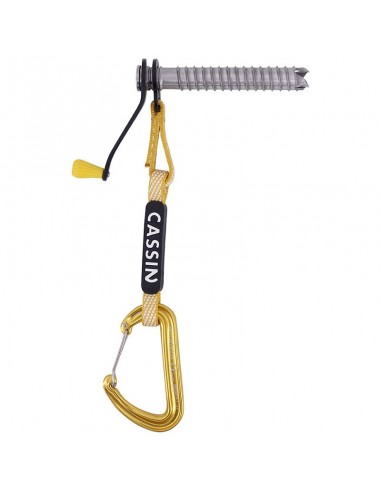 pack 3 rocket plus (13/16/19 cm) - tornillos de hielo con cinta de dyneema - cassin