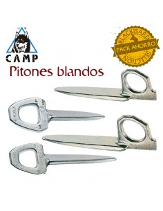 Pack 4 pitones blandos para...