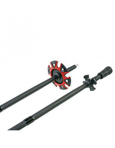 carbon mix - bastón de trekking de carbono y aluminio (36-130cm) - camp
