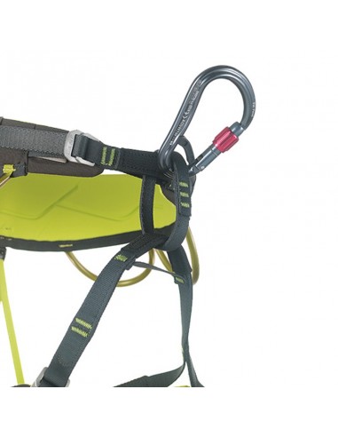 atom belay lock (gun metal) - mosquetón hms con rosca - camp