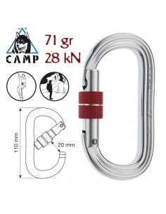 Oval XL Lock - Mosquetón...
