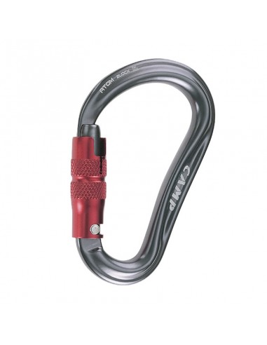 atom 2lock (gun metal) - mosquetón hms - camp