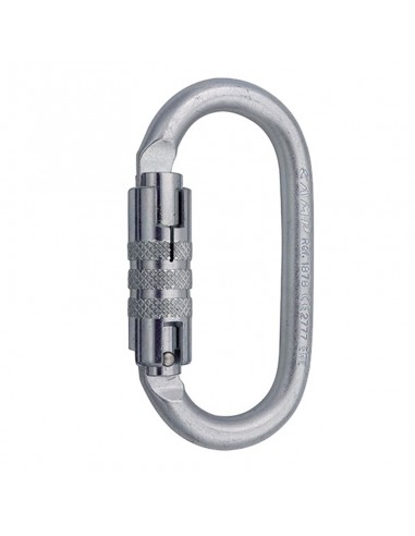 oval pro 2lock - mosquetón ovalado de acero - camp
