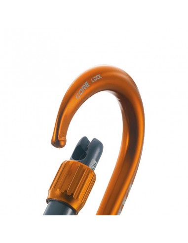 core lock (orange) - mosquetón hms rosca - camp