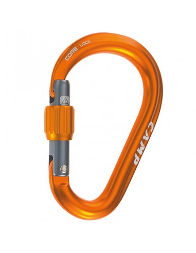 core lock (orange) - mosquetón hms rosca - camp