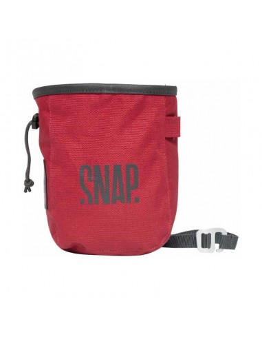 chalk pocket zip (burgundi) - bolsa de magnesio - snap