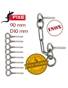 Pack 8 tensores inox. A...
