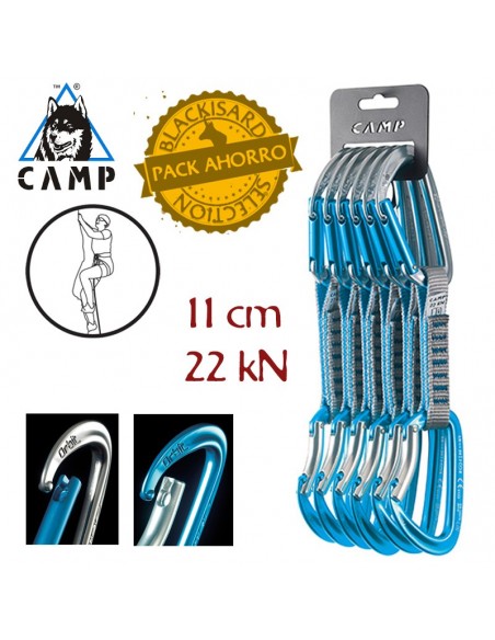 orbit express (11cm) pack de 6 cintas express - camp