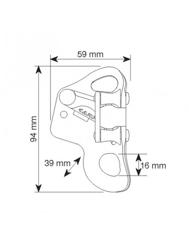 turbochest - bloqueador ventral - camp