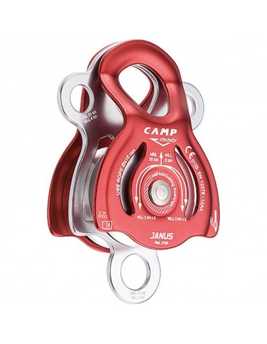janus - polea doble multifunción - camp