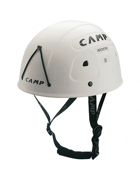 rockstar - casco versátil y sólido (53-62cm white) - camp
