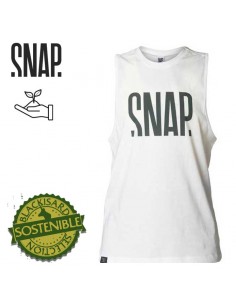 Loose logo tank top (White)...
