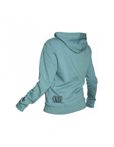 zip hoody (green) - sudadera unisex con cremallera - snap