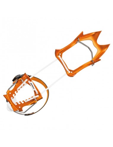 pack arnés choucas light de blue ice + crampones leopard leverlock fil + piolet ride de petzl