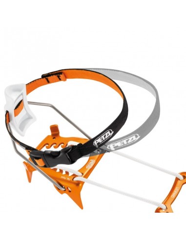 pack arnés choucas light de blue ice + crampones leopard leverlock fil + piolet ride de petzl