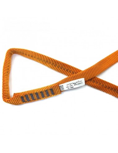 tubular 19 mm - anillo cosido de cinta plana 19 mm (30 cm) - edelweiss