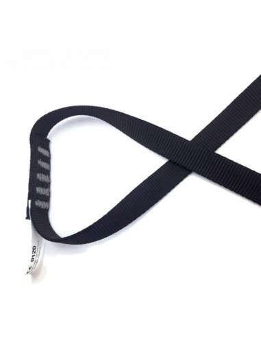 tubular 19 mm - anillo cosido de cinta plana 19 mm (60m) - edelweiss