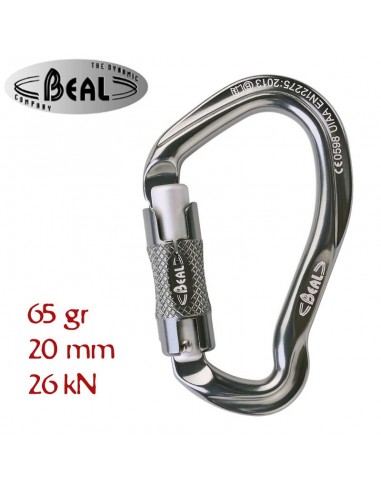 mosquetón be link bi-matic - beal