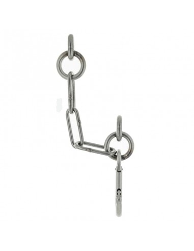 descuelgue inox. con mosquetón draco y anclajes químicos - fixe