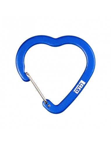 llavero mosquetón corazón fs (azul) - lacd