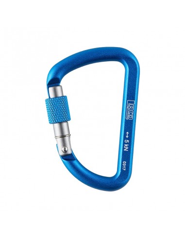 llavero mosquetón de rosca 65 mm (blue) - lacd