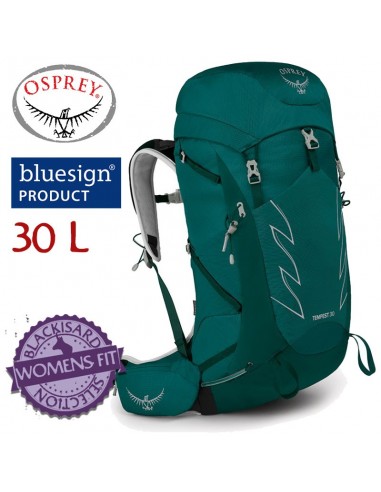 tempest 30 (jasper green) - mochila senderismo mujer - osprey
