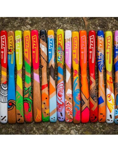 faza karma - cepillo de madera hecho a mano (dibujo) - faza brushes