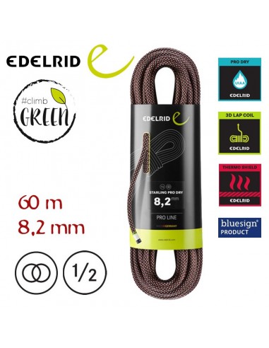 Starling Pro Eco Dry 8,2 mm - Cuerda...