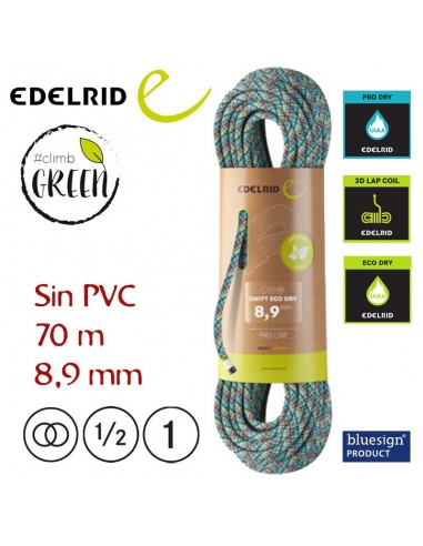 Swift Eco Dry 8,9mm - Cuerda SIN PVC...