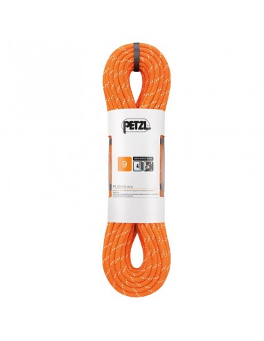 push 9 mm (40m) naranja - cuerda semiestática para barrancos y espeleo - petzl