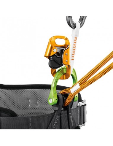 pack arnés canyon guide + fusible + mosquetón vertigo - petzl