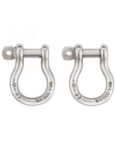 grilletes (pack 2 unidades) - grilletes para conectar un asiento - petzl