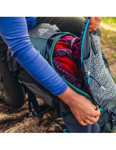 jade 53 - mochila de trekking 53 l para mujer (ethereal grey) - gregory