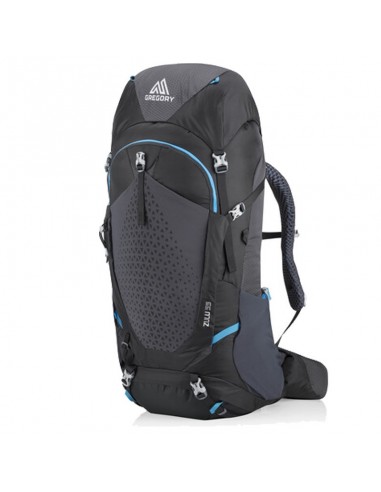 zulu 55 - mochila de trekking 55 l para hombre (ozone black) - gregory