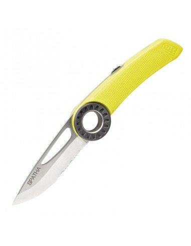 spatha amarilla - navaja mosquetoneable - petzl