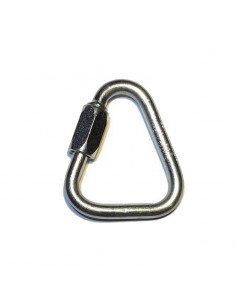 Maillon delta zincado 6mm -... 2
