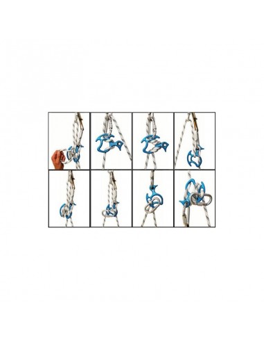 pack oka + hannibal - descensores para barrancos - kong/edelrid