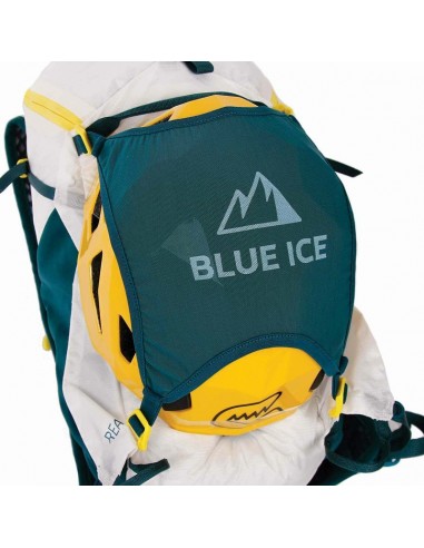 pack mochila reach 12l (white) + reverso - blue ice/petzl
