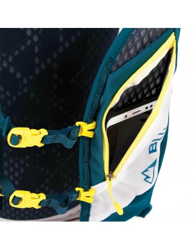 pack mochila reach 12l (white) + arnés sendero - blue ice/edelrid