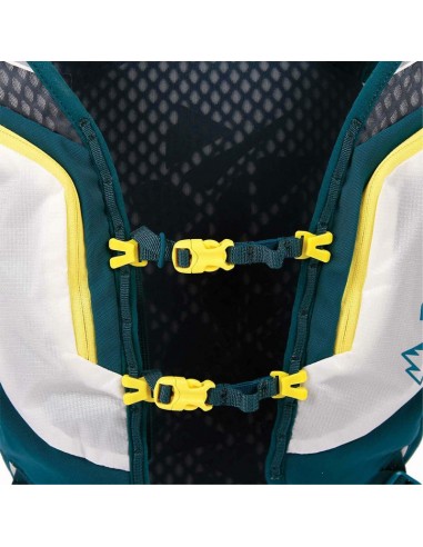 pack mochila reach 12l (white) + arnés sendero - blue ice/edelrid
