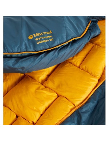 warmcube gallatin 20 (stargazer/solar) - saco de plumas - marmot