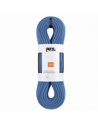 pack cuerda contact 9,8 de petzl (70m) + classic rope bag de dmm (red)
