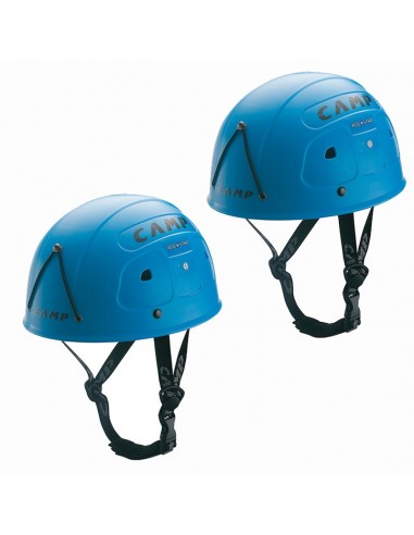 pack 2 rockstar light blue - casco vesátil y sólido (53-62cm) - camp
