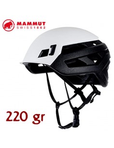 Casco wall rider blanco de mammut